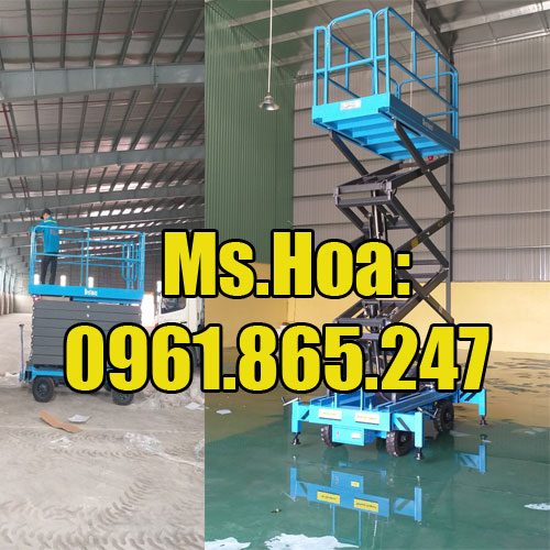 Thang nâng người cắt kéo 6m