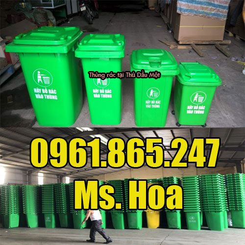 Thùng rác tại Thủ Dầu Một