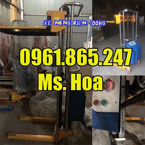 Xe nâng điện cao mini 400kg