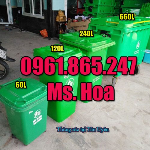 Thùng rác tại Tân Uyên