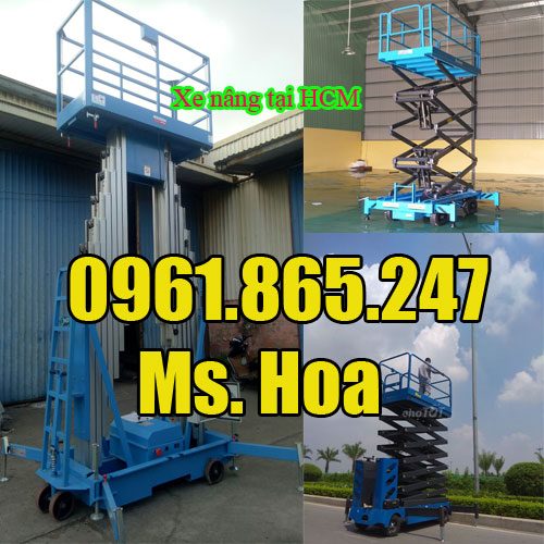 Xe nâng người giá rẻ tại tphcm