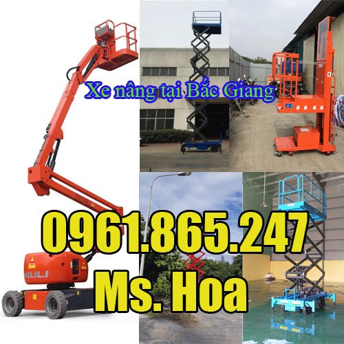 Xe nâng người tại Bắc Giang