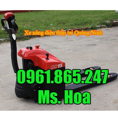 Xe nâng điện thấp tại Quảng Ninh