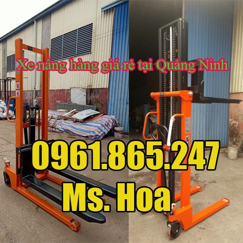 Xe nâng tay cao tại Quảng Ninh