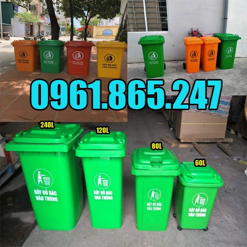 Thùng đựng rác sinh hoạt