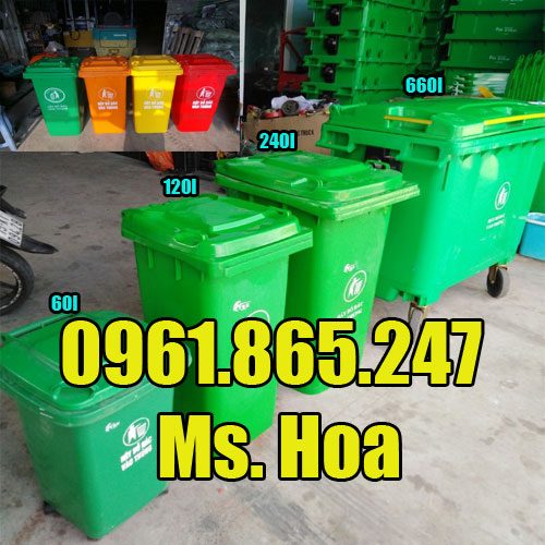 Thùng đựng rác tại Bắc Giang