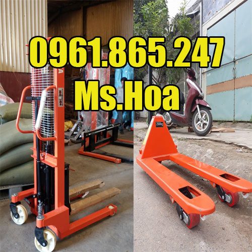 Xe nâng tay nặng bao nhiêu kg