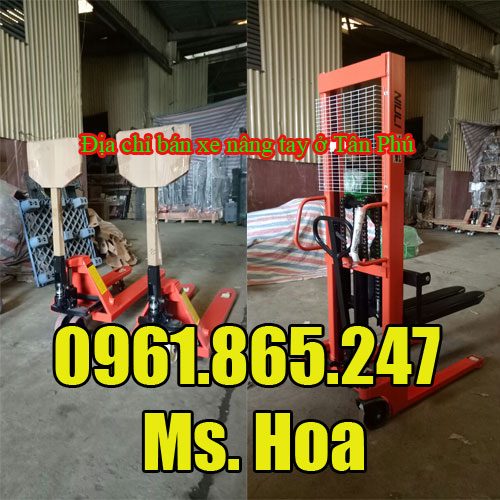 Địa chỉ bán xe nâng tay ở Tân Phú