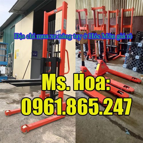 Địa chỉ mua xe nâng tay ở Hóc Môn