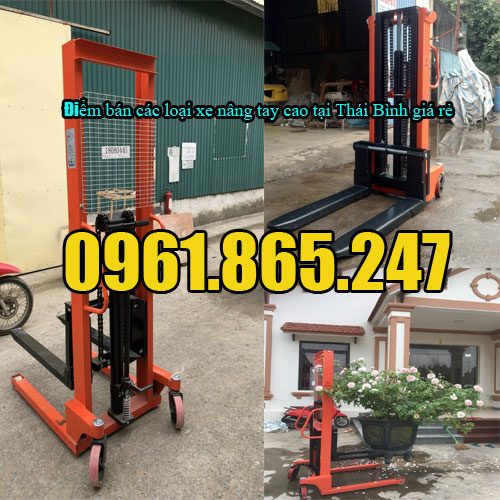Xe nâng tay cao tại Thái Bình