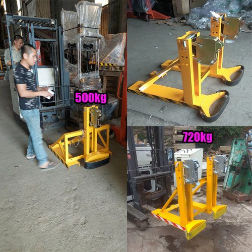 Càng kẹp phuy sắt nhựa
