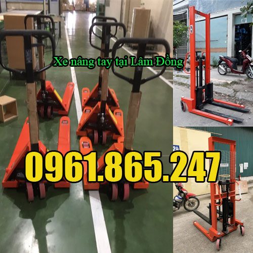 Xe nâng tay tại Lâm Đồng
