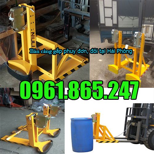 Càng gắp phuy đơn, đôi tại Hải Phòng