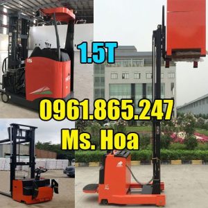 Xe nâng điện đứng lái 1.5 tấn