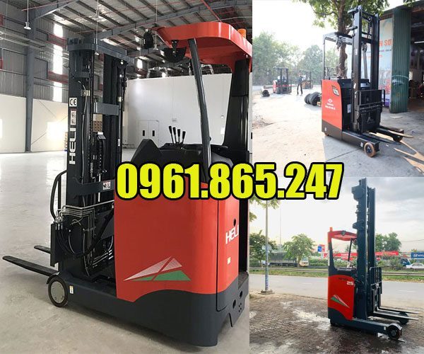 Xe nâng điện đứng lái 2.5 tấn