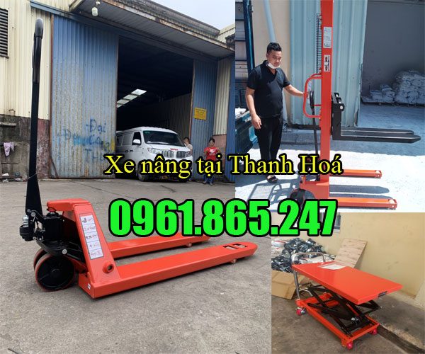 Xe nâng tay tại Thanh Hoá