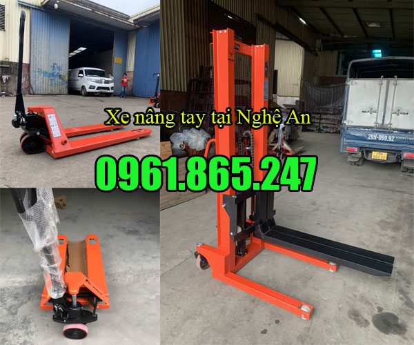 Xe nâng tay tại Nghệ An