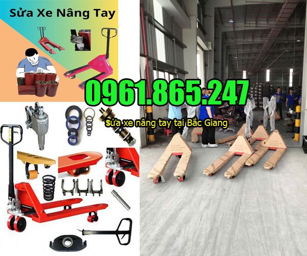 Sửa xe nâng tay tại Bắc Giang